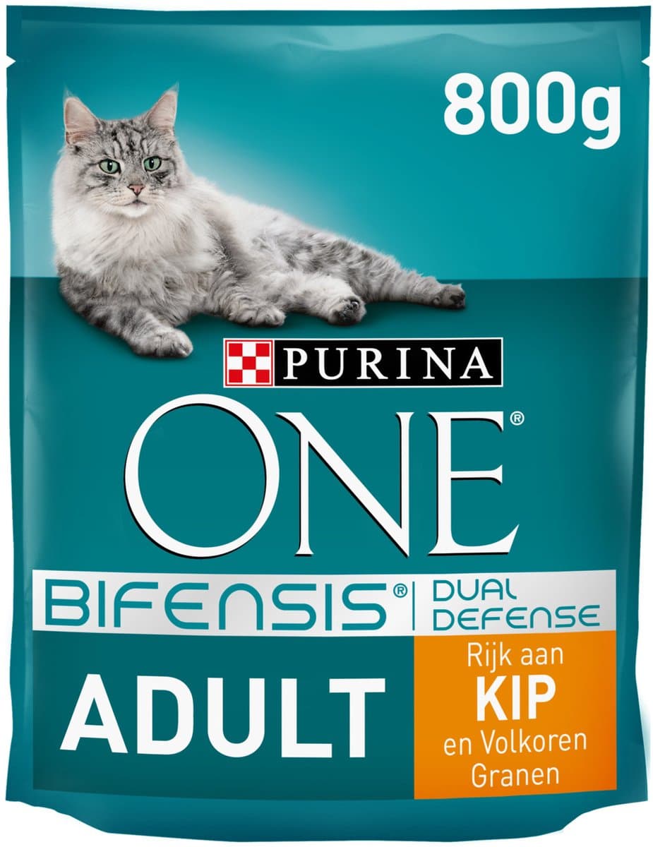 Purina ONE Adult Kip - Volkoren Granen - 800 g