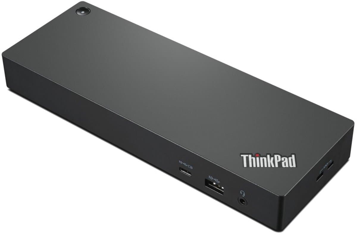 Lenovo ThinkPad universele Thunderbolt 4 bedraad zwart