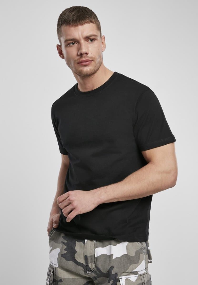 Brandit Premium Heren T-shirt - zwart - 7XL
