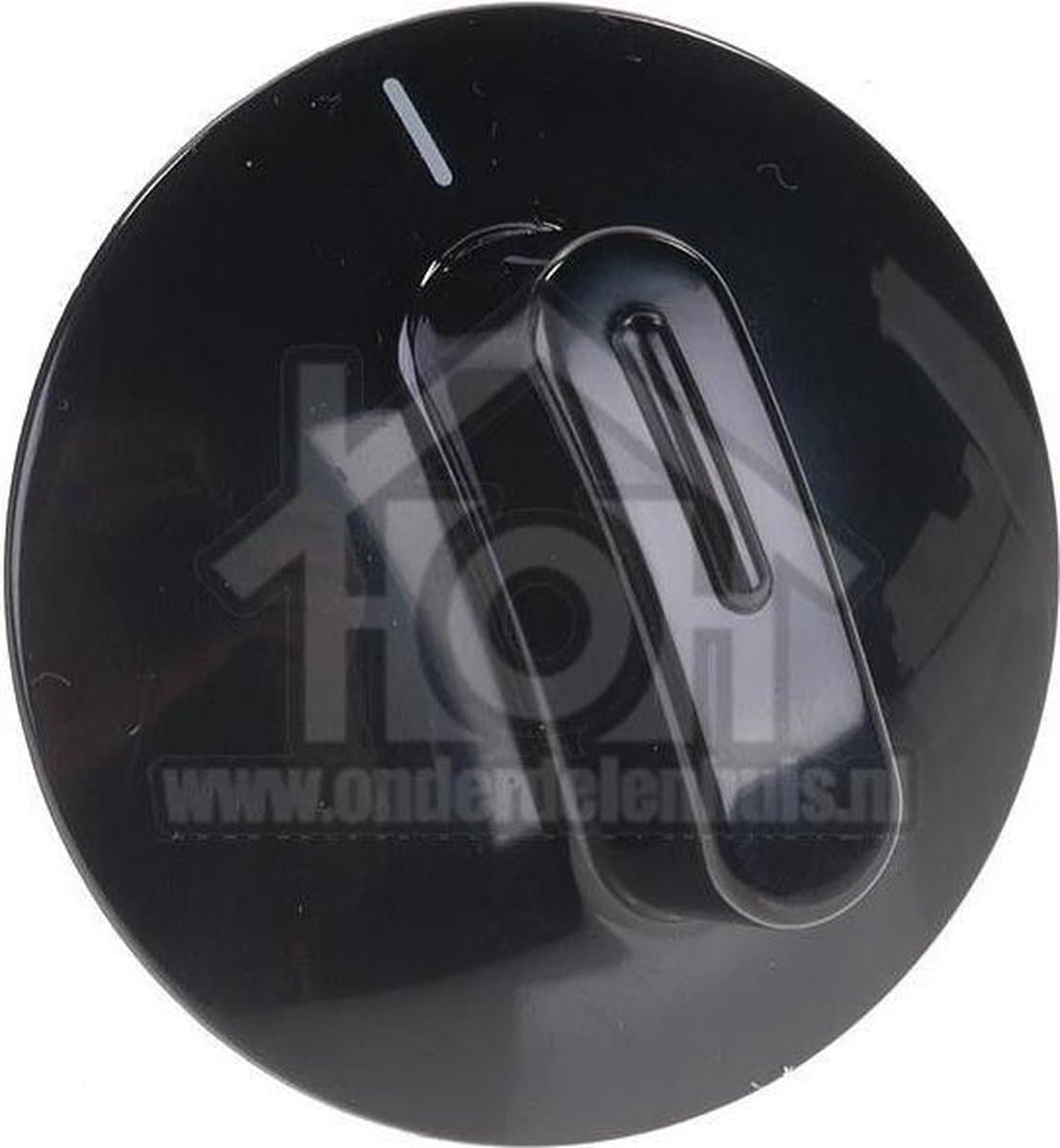 Zanussi Knop Zwart ID6245X,ID6345, 1523165114