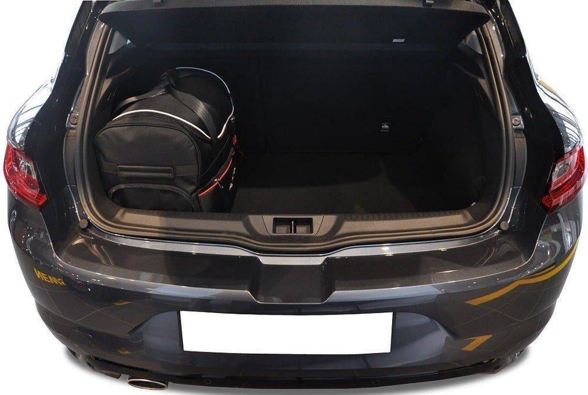 RENAULT MEGANE HATCHBACK 2016+ 4-delig Reistassen Auto Interieur Kofferbak Organizer Accessoires