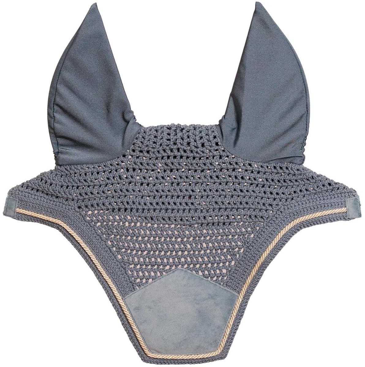 Kentucky Horsewear - Oornetje Wellington velvet lichtblauw cob