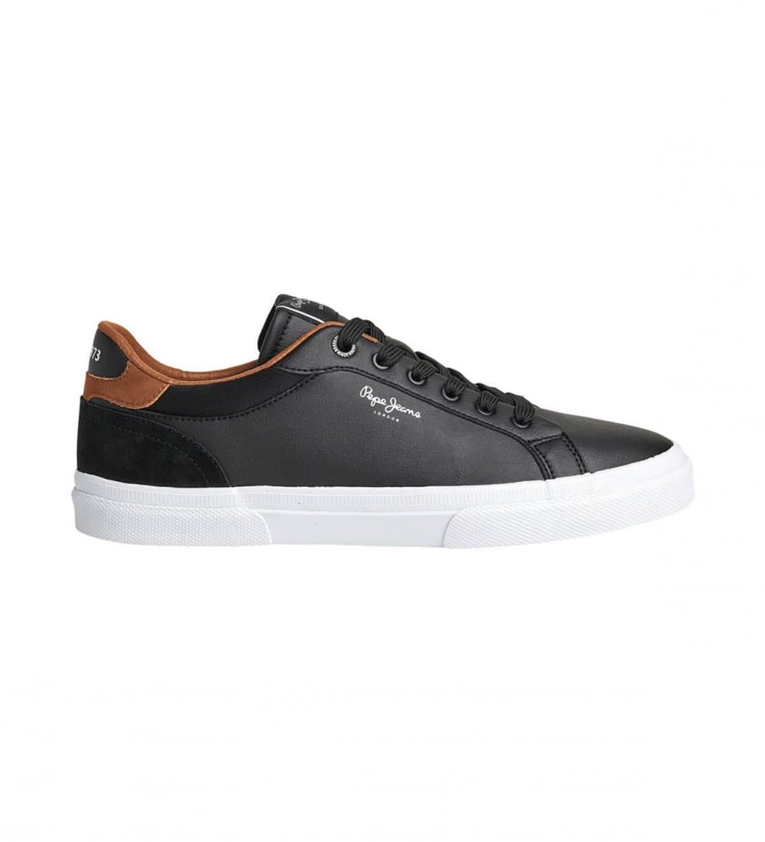Pepe Jeans Kenton Court Sneakers zwart