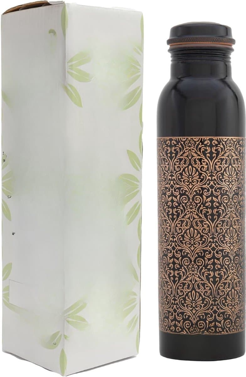 Lexium Koperen Beker - Koperen Drinkfles - Koperen Fles - Waterfles