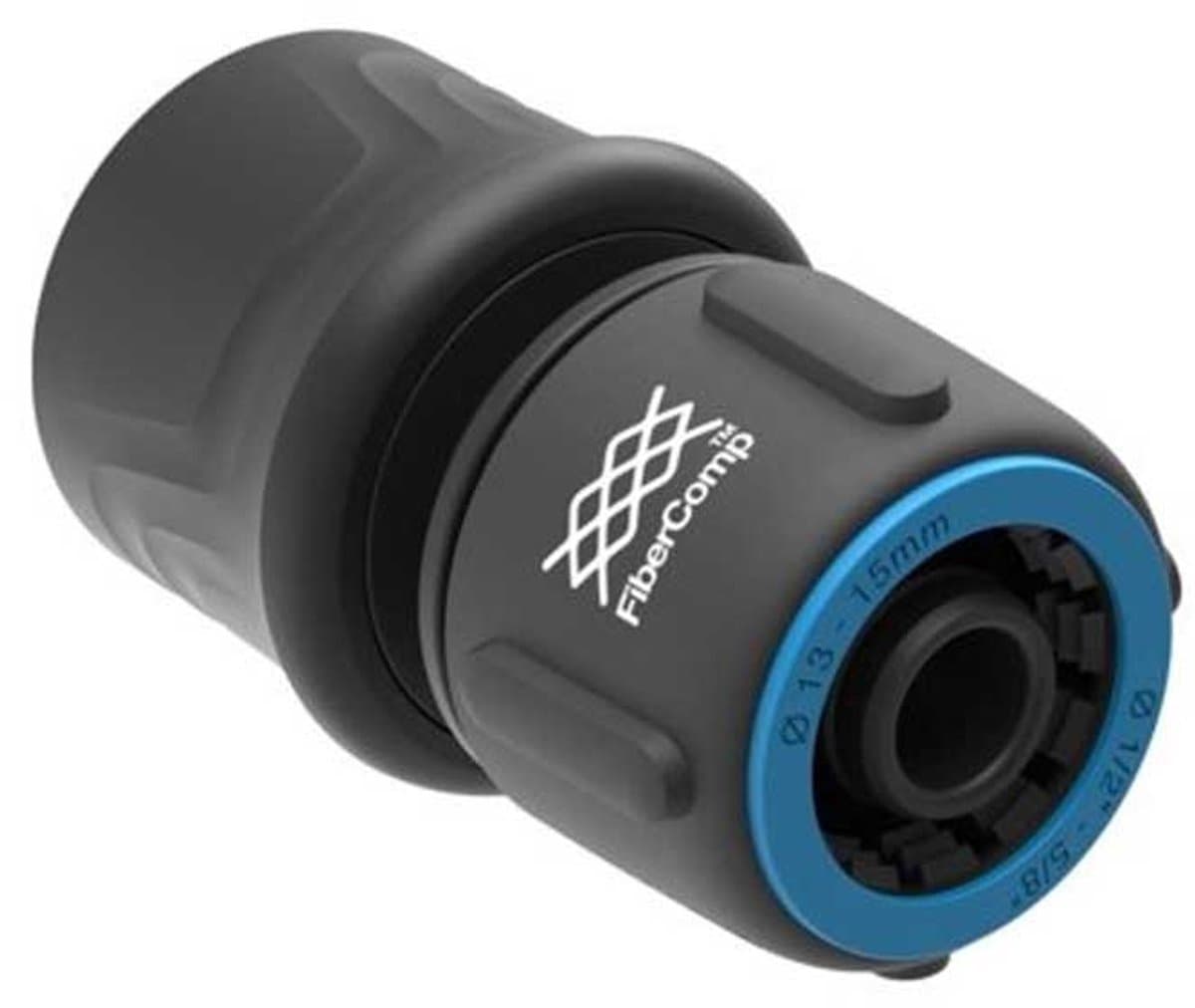 Fiskars slangpilaar, universele maat,Ø 13-15 mm (1/2-5/8"), FiberComp, 30 g, zwart/blauw, FLOW, 1054786