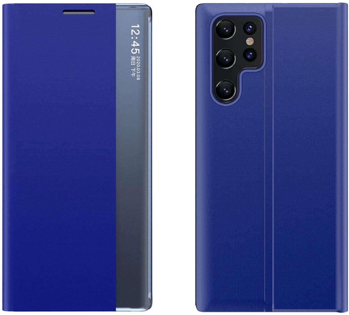 Hurtel Nieuwe Sleep Case Voor Samsung Galaxy S24 Fe Met Klep En Standaard