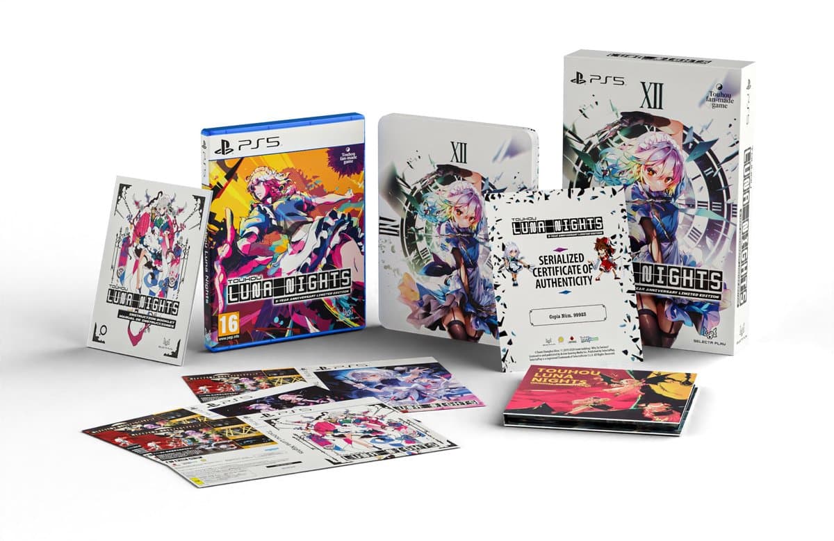 Touhou Luna Nights - 5-Year Anniversary Limited Edition - PS5 versie