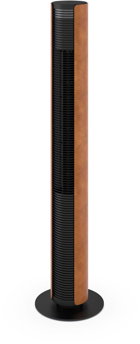 Stadler Form Peter Leatherette – Torenventilator – Stil & Energiezuinig – 6 standen – Swingfunctie – 7,6 m/s – Touchbediening + Afstandsbediening – Modern design in lederlook – 40 m² / 100 m³