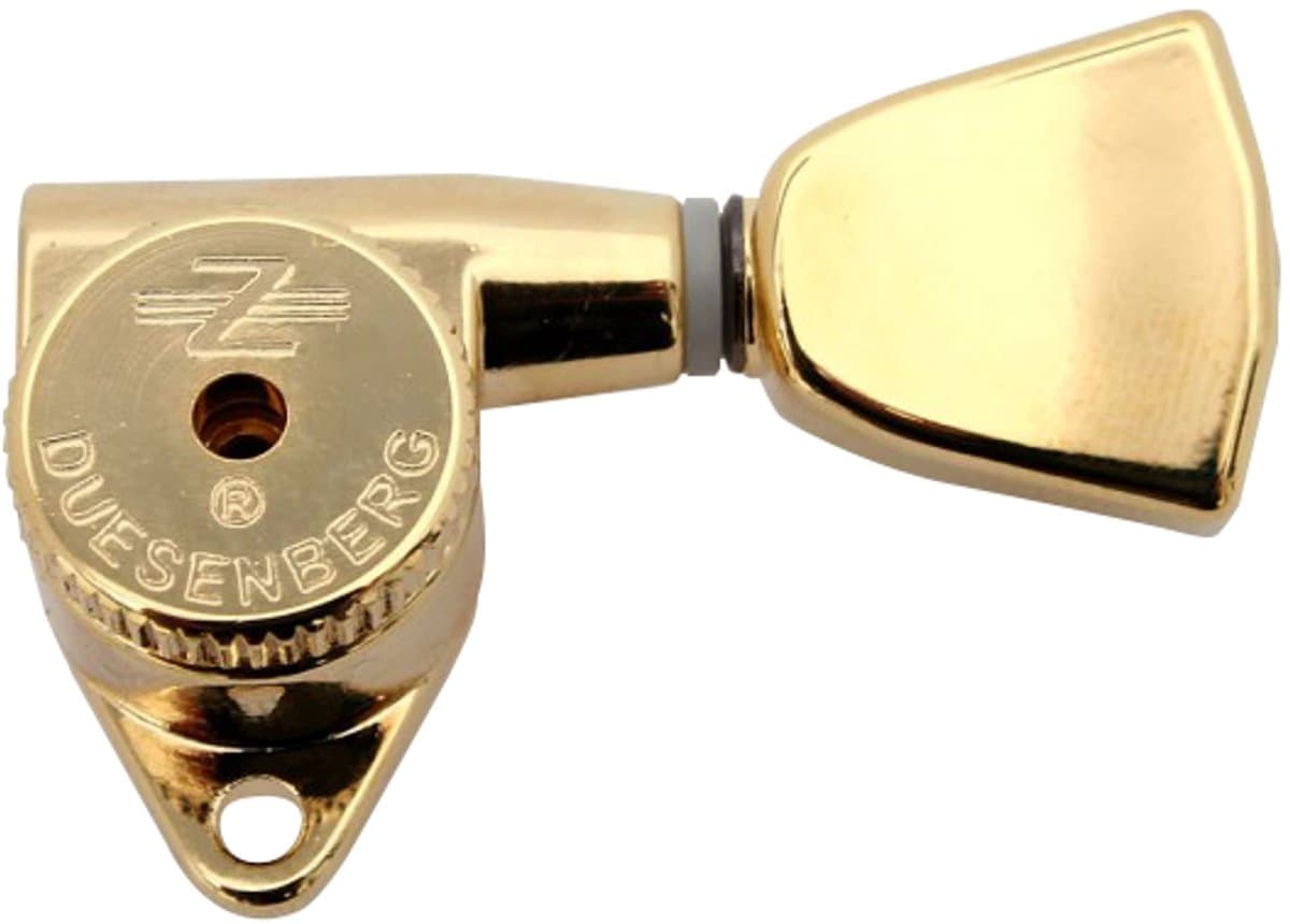 Duesenberg MZT33G Z Tuner 3+3 Tulip Gold - Stemmechaniek voor gitaar