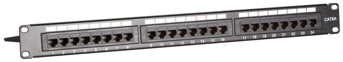 DSIT CAT6a UTP patchpaneel - 24 poorts