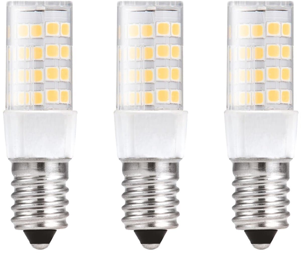 Kobi LED Lamp E14 4.2W - 400lm - 4000K - 230V - Voor Smalle Buisarmaturen of Compacte Wandlampen - Staafvorm - 3 stuks