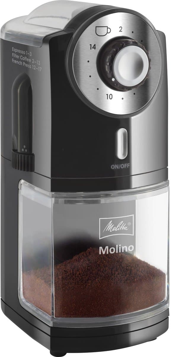 ELEKTRISCHE KOFFIEMOLLEN MOLINO BLACK EU
