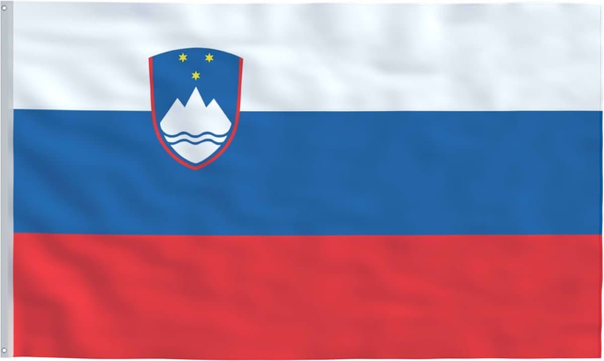 *** Grote Slovenië Vlag 90x150cm - Vlag Sloveense ***