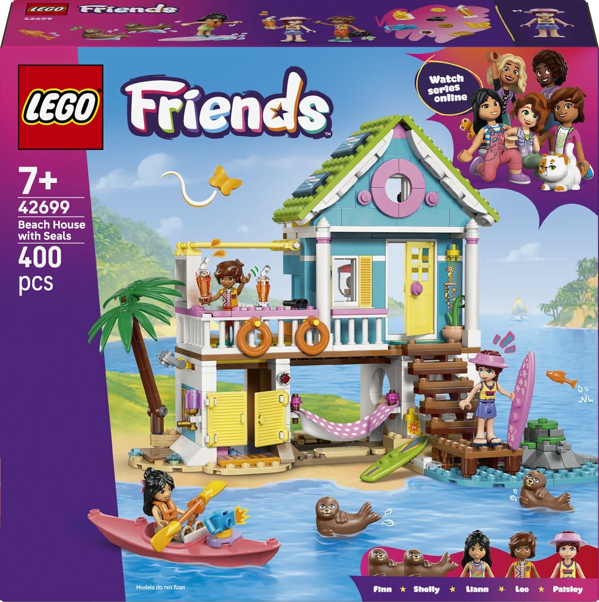 LEGO Friends 42699 Strandhuis met zeehonden