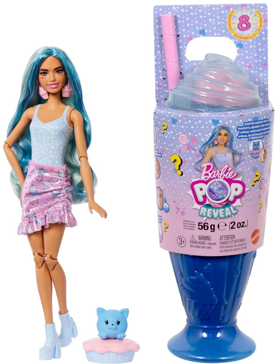 Barbie Pop Reveal - Coole Cupcake Modepop