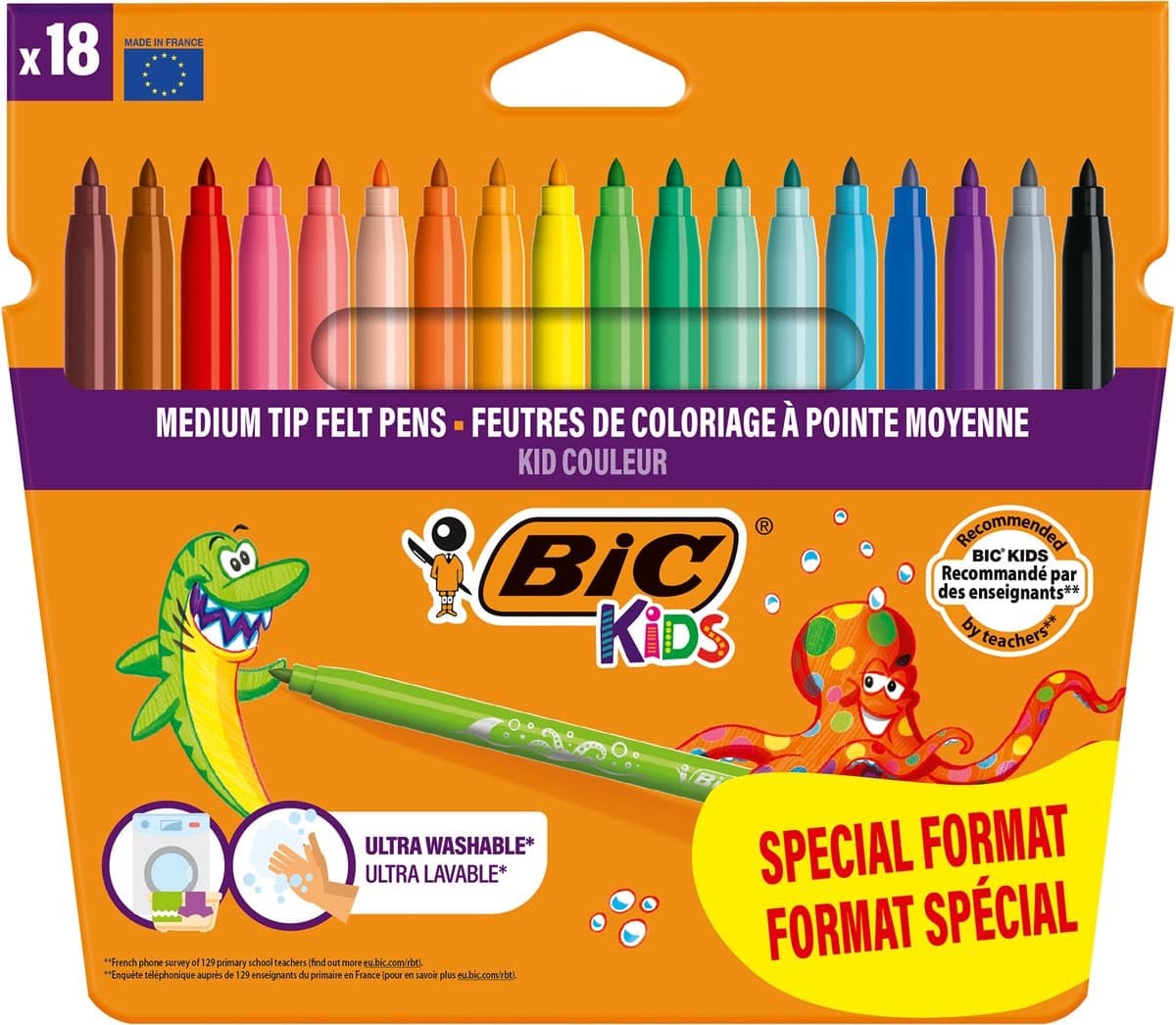 Bic Kids Colour viltstiften 18 stuks