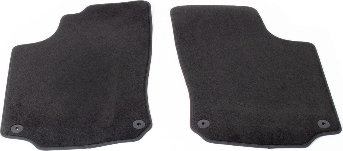 Automatten voor Opel Corsa C (2000-2006) - 2-delig - Velours - Voorzijde