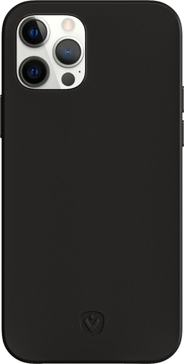 Valenta - Back Cover Snap Luxe - Leer - Zwart - iPhone 12 Pro Max