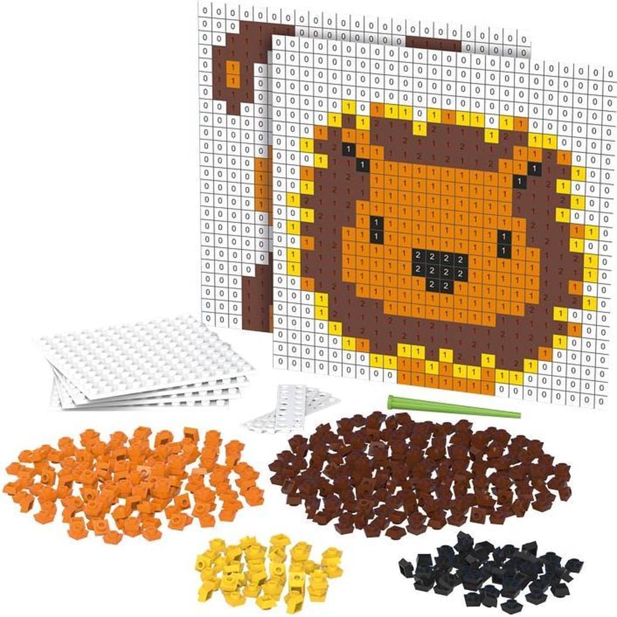 Biobuddi Pixel & create Leeuw en Hond BB-2015