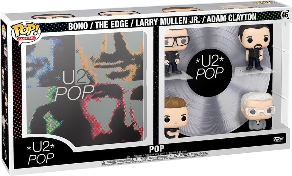 Funko U2 - POP! Albums DLX 4-Pack POP 9 cm Verzamelfiguur - Multicolours