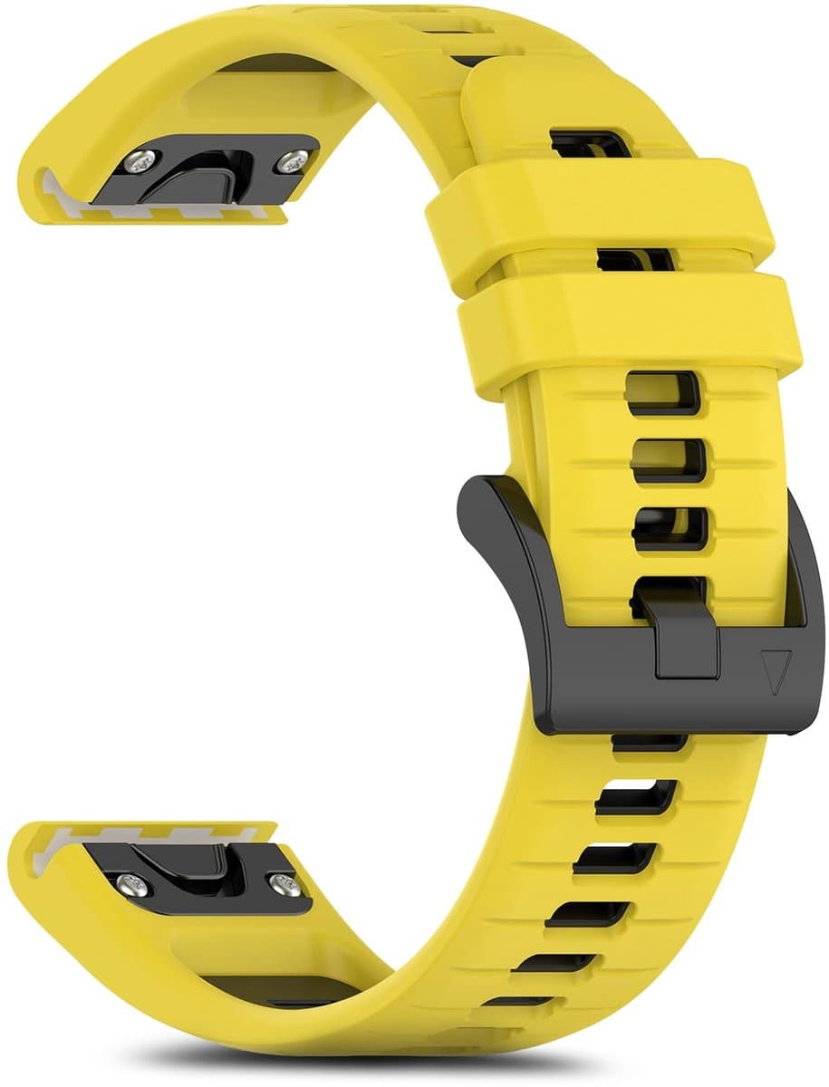 Dailygoods - Siliconen Armband voor Garmin QuickFit 22mm, Zacht en Ademend