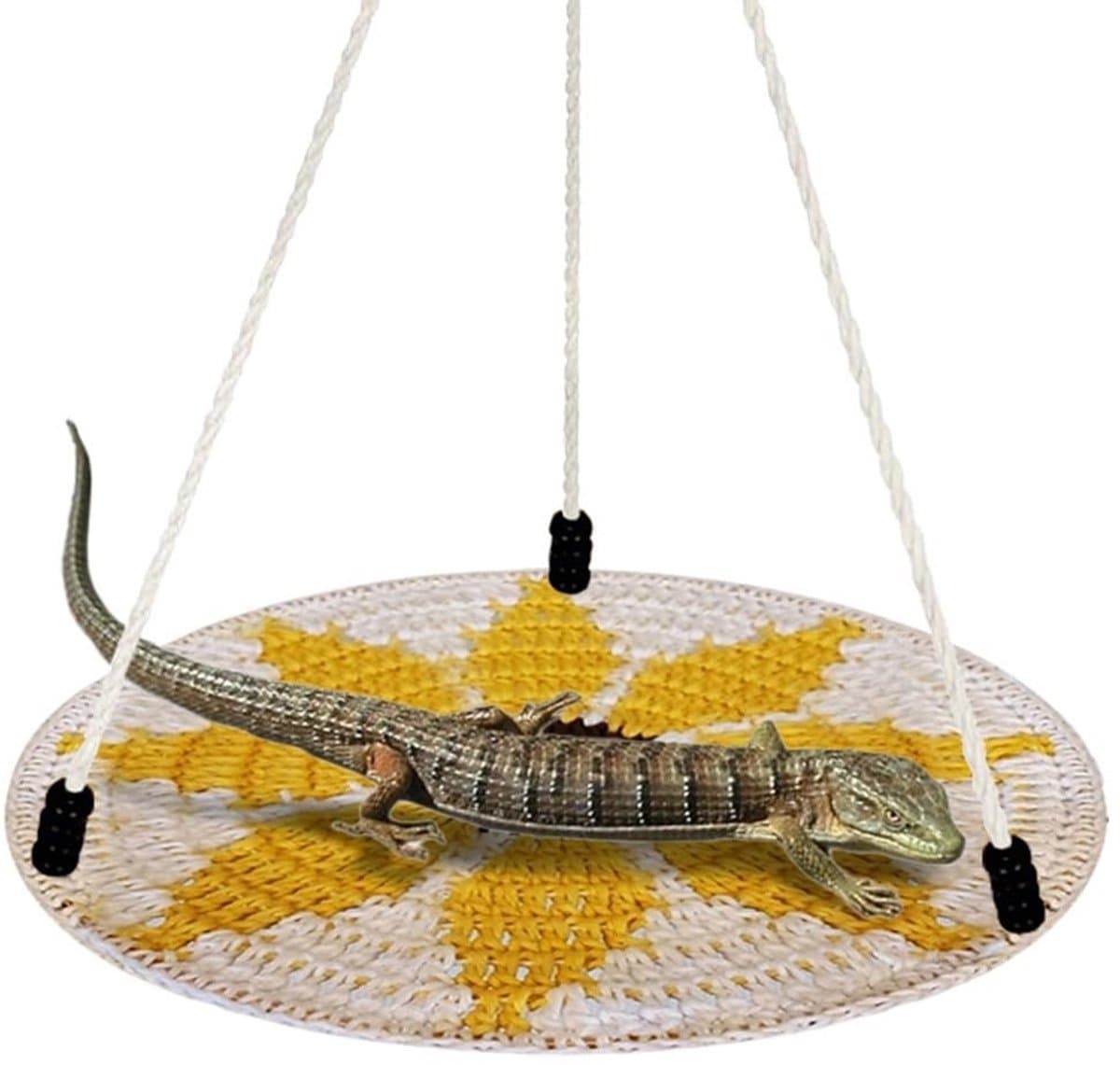 Dailygoods- Reptielen Hangmat Schommelbed - Katoenen Hangbed - Ademend Ontwerp - Lichtgewicht - Eenvoudig te Installeren - Herhaaldelijk Wasbaar