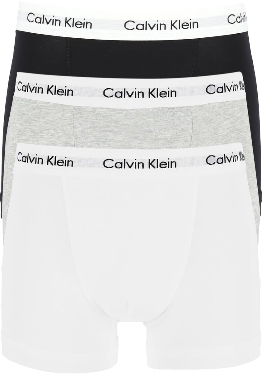 Calvin Klein relaxed fit trunk 3 pack MP1– zwart/wit/grijs gemêleerd – heren – 4XL