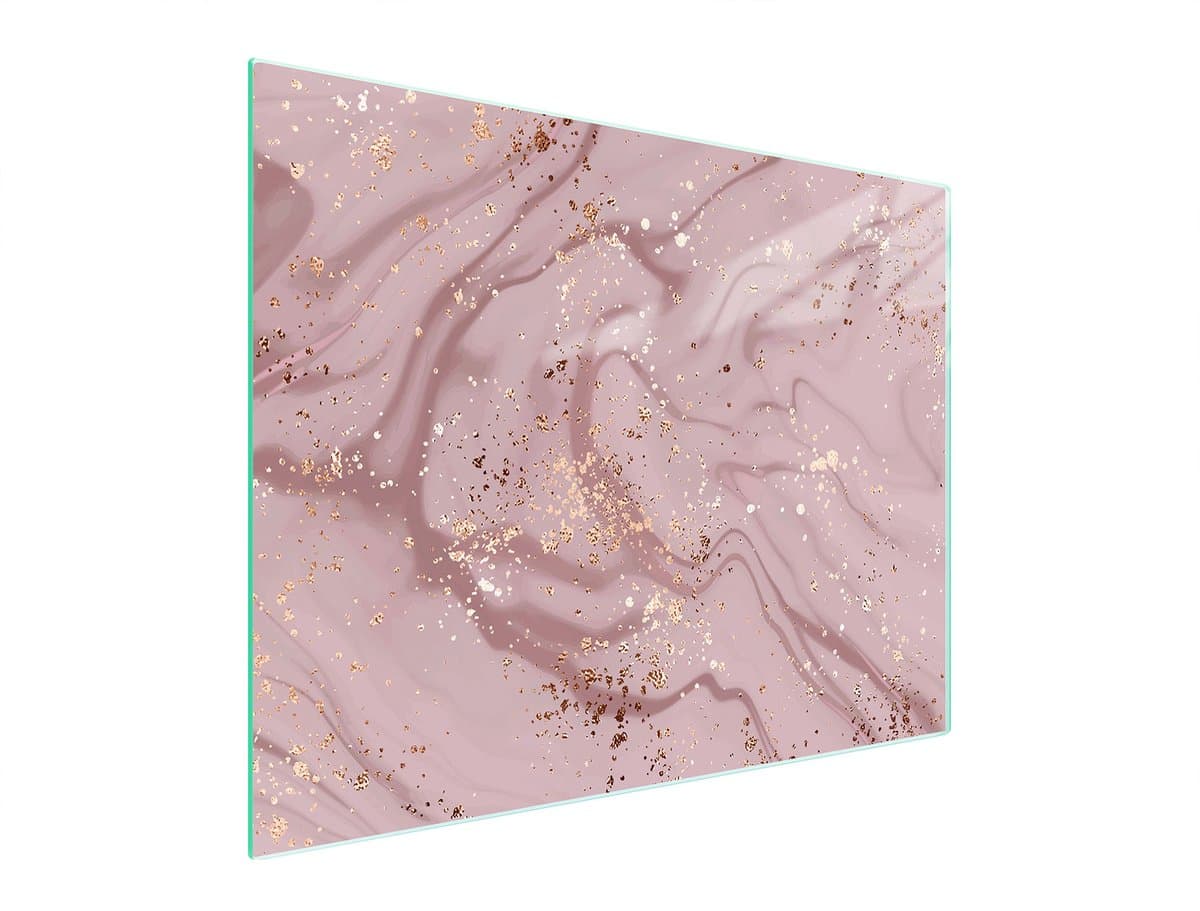 TMK ArtDeko - Snijplank - 52x40 cm - Gehard Glas - Marmer Ontwerp