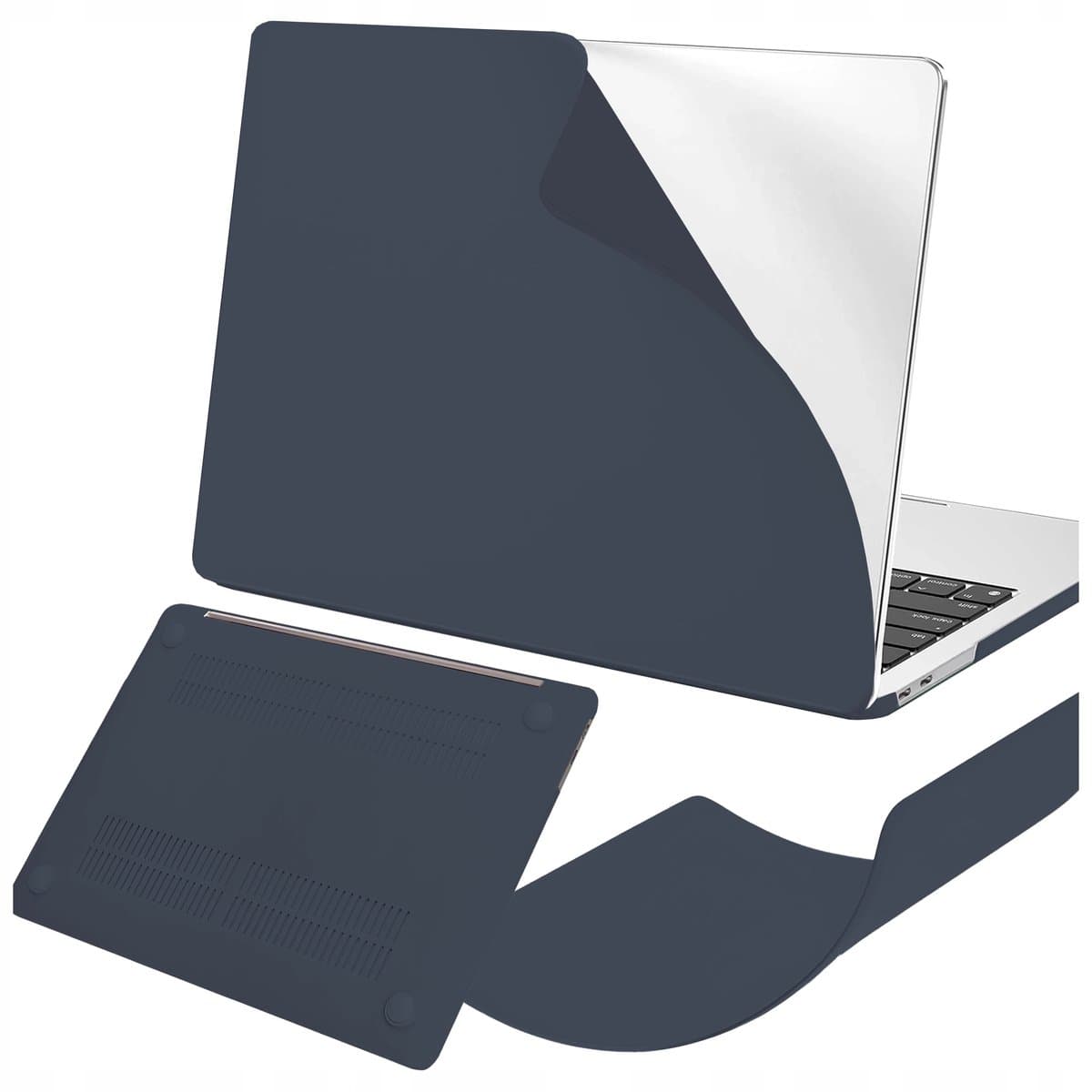 Alogy MacBook Air 13" M1 (2018-2021) Mat Hoesje - Blauw