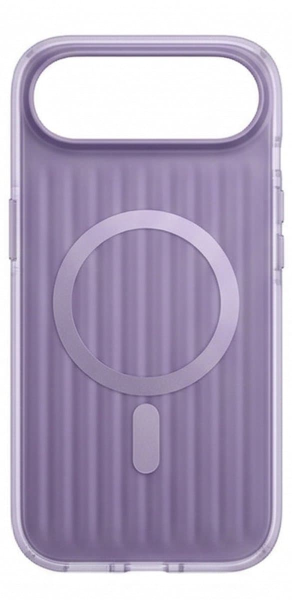 Mastersøn iPhone 17 Air Hoesje MagSafe Thin Design - Paars