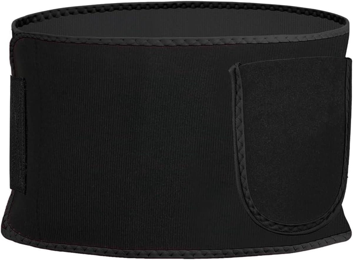 Verstelbare Zweetband voor Rugsteun, Sportieve Slimming Belt met Telefoonvak voor Training en Fitness