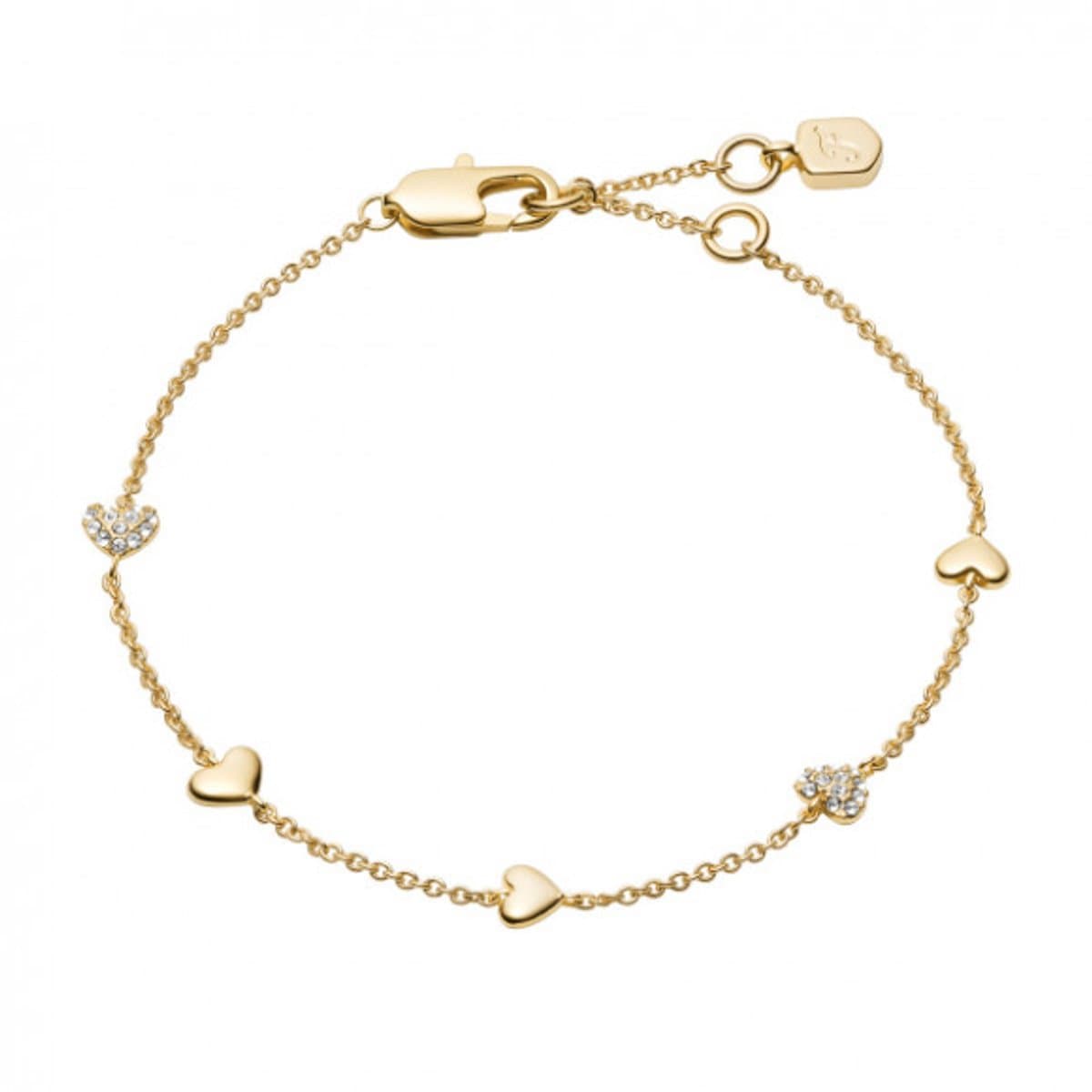 FOSSIL JA7299710 Dames Armband (sieraad) 16.50 cm - Goudkleurig