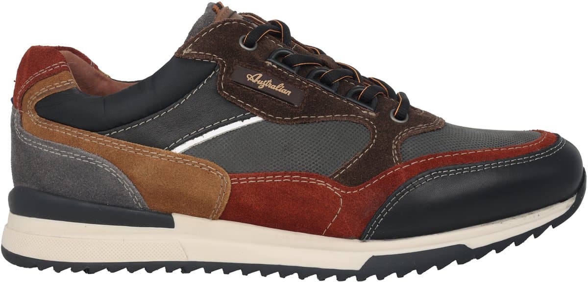 Australian Roberto - heren sneaker - Grijs - maat 41 (EU) 7.5 (UK)