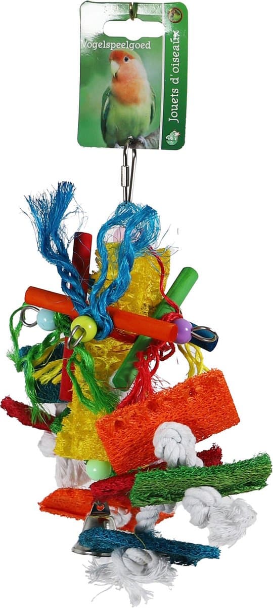 De Boon Loofahfeest met Metalen Bel 25CM