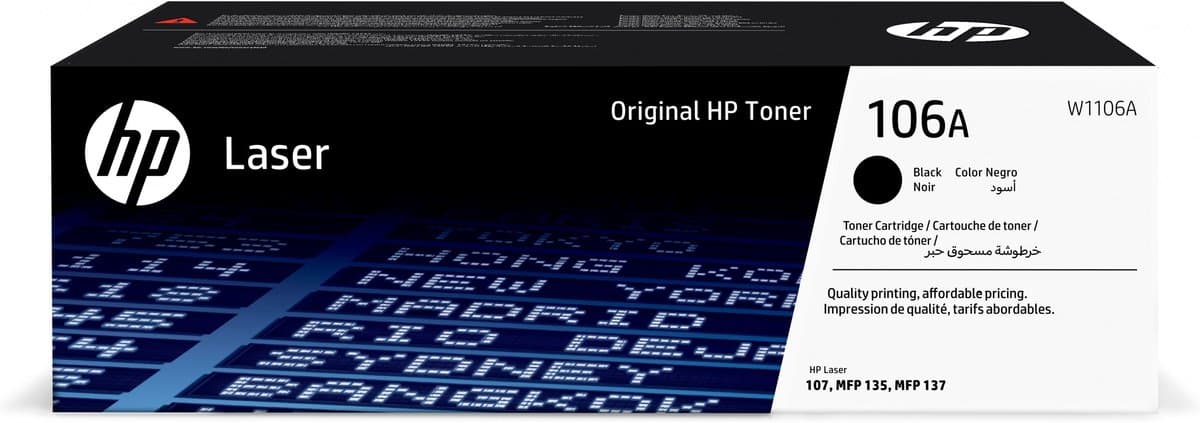 HP 106A Toner Zwart