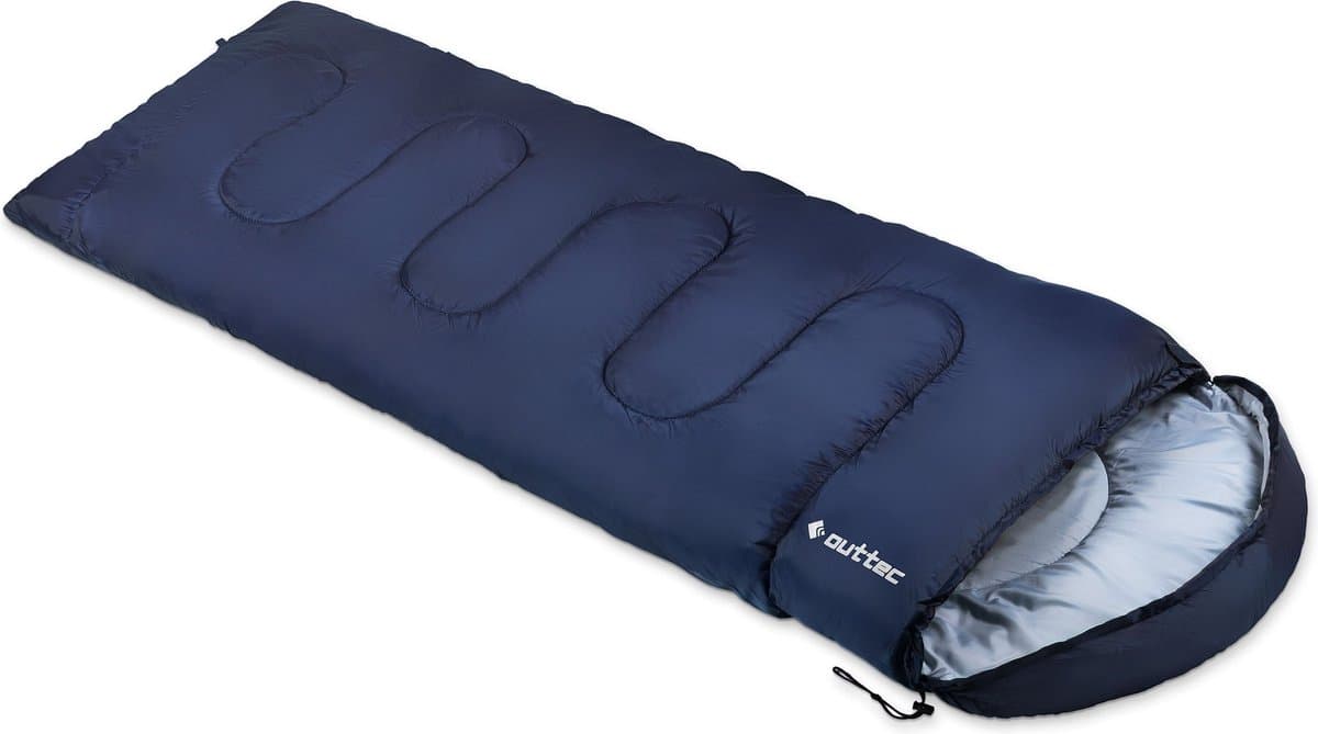 Outtec® Slaapzak / Quilt - 210x70 cm - Klein Pakformaat - Deken Slaapzak voor Kinderen & Volwassenen - Outdoor, Camping