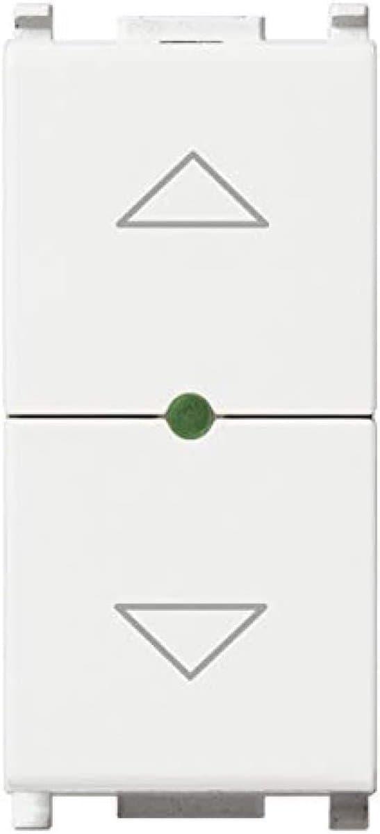 Elektronische Rolluikschakelaar - Centrale Besturing - Rolluiken Bediening - Positie Geheugen - 23 x 49 x 511 cm - Wit