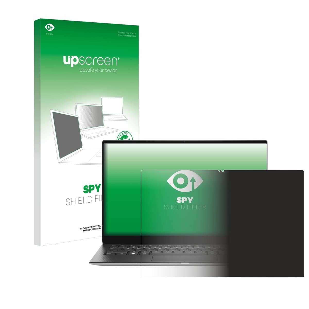 upscreen - privacyscherm voor Dell XPS 13 9310 2-in-1 - privacy filter screenfilter Blauwlichtfilter
