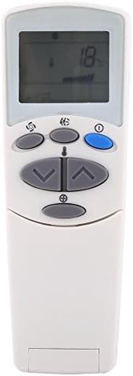 Afstandsbediening Airco - Universele Controller - Klimaatbeheersing - Lage Stroomverbruik - 13.7 x 4.8 x 2.3cm - Wit