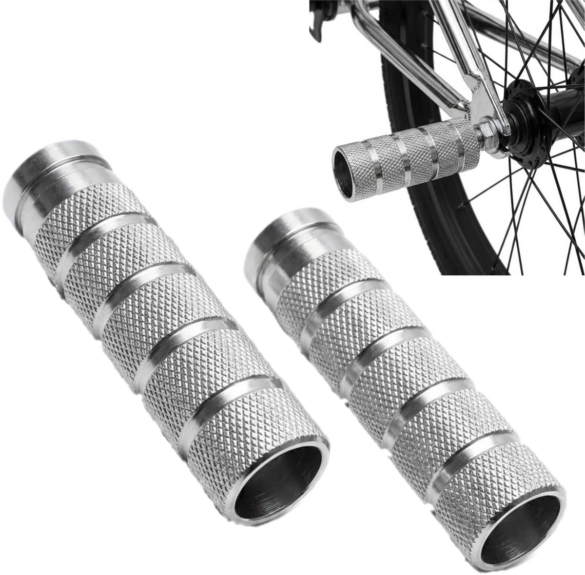 Raion BMX Pegi - Staal - 38x110mm - Antislipstructuur - 3/8" As