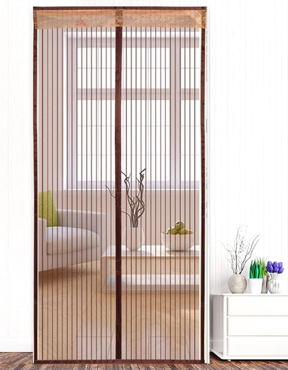 Magnetisch Vliegengordijn voor Deuren 90x220 cm - Insectenhor zonder Boren
