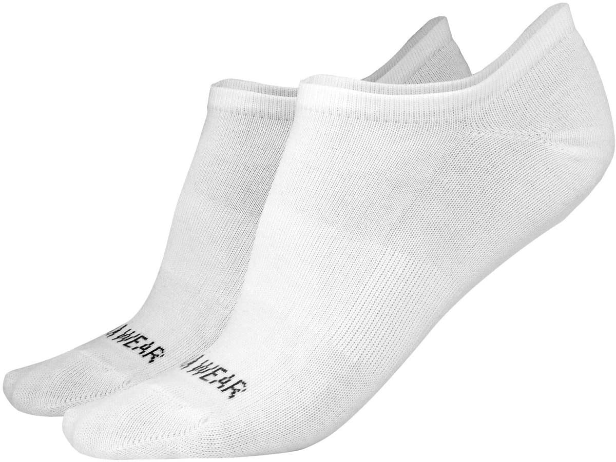 Gorilla Wear Enkelsokken 2-Pack - Wit - 43-46