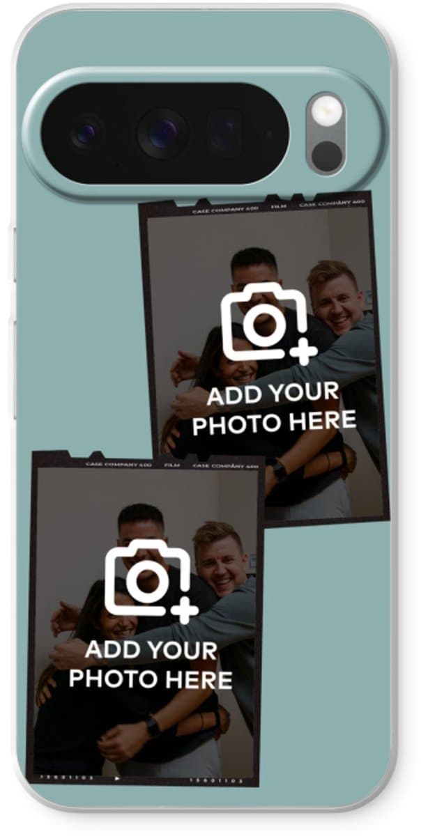 Gepersonaliseerd - Case Company® - Hoesje geschikt voor Google Pixel 10 Pro XL hoesje - Polaroid Zwart - Soft Cover Telefoonhoesje - Bescherming aan alle Kanten en Schermrand
