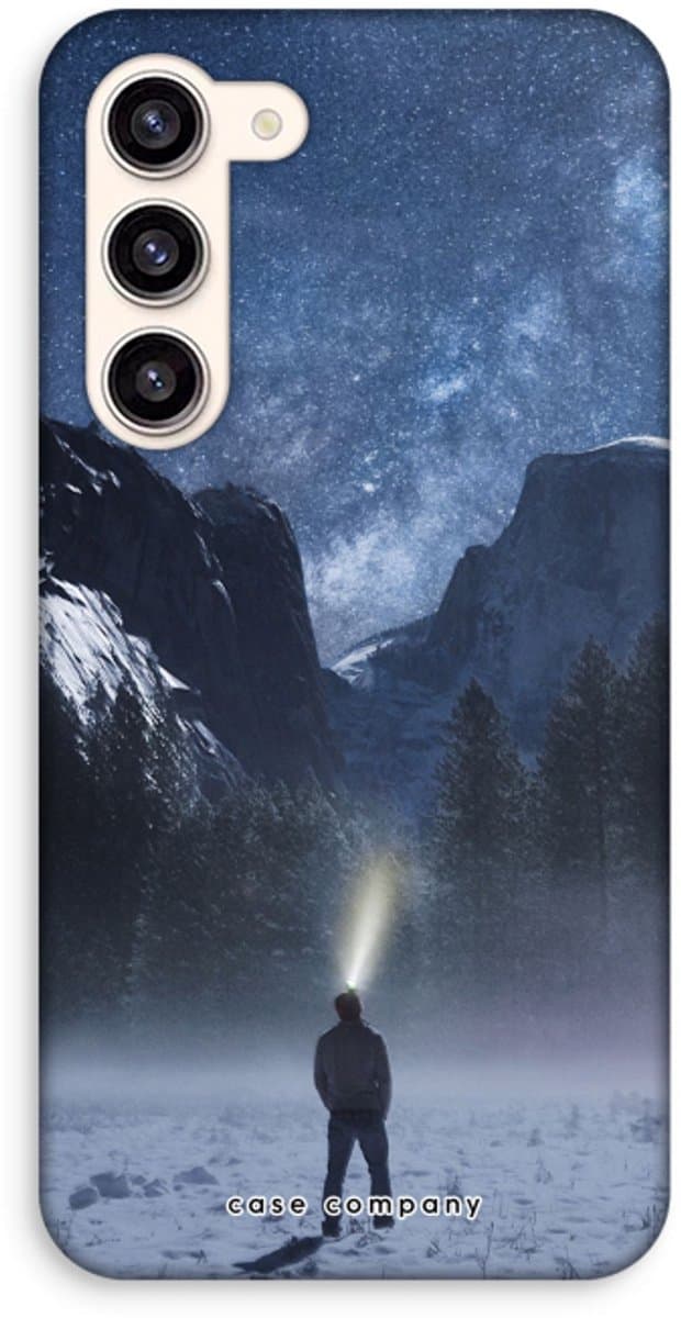 Case Company® - Hoesje geschikt voor Samsung Galaxy S23 Plus hoesje - Wanderlust - Tough Case - Maximale Bescherming alle Kanten en Schermrand
