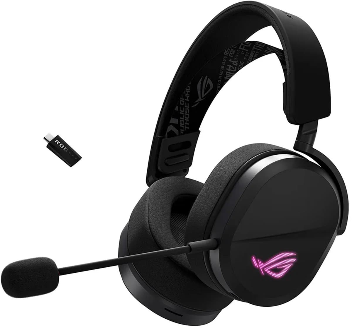 ASUS ROG Pelta headset bedraad en draadloos hoofdband gaming USB Type-C bluetooth zwart