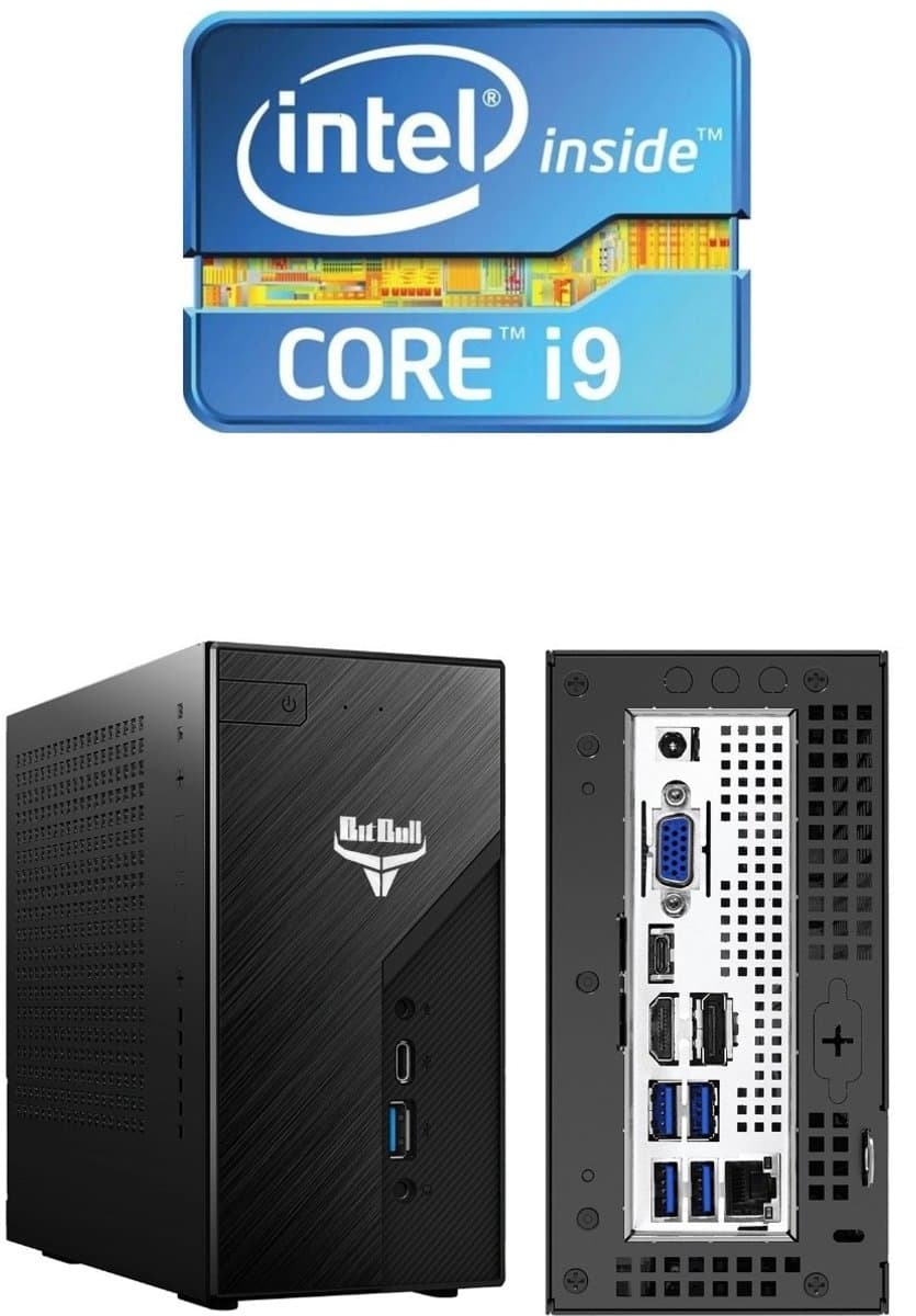 i9 12900K 16-Core Mini PC - 2TB SSD - 32GB RAM - WIFI 6/Bluetooth 5.2 - Ondersteuning voor 3 schermen - Win11 PRO