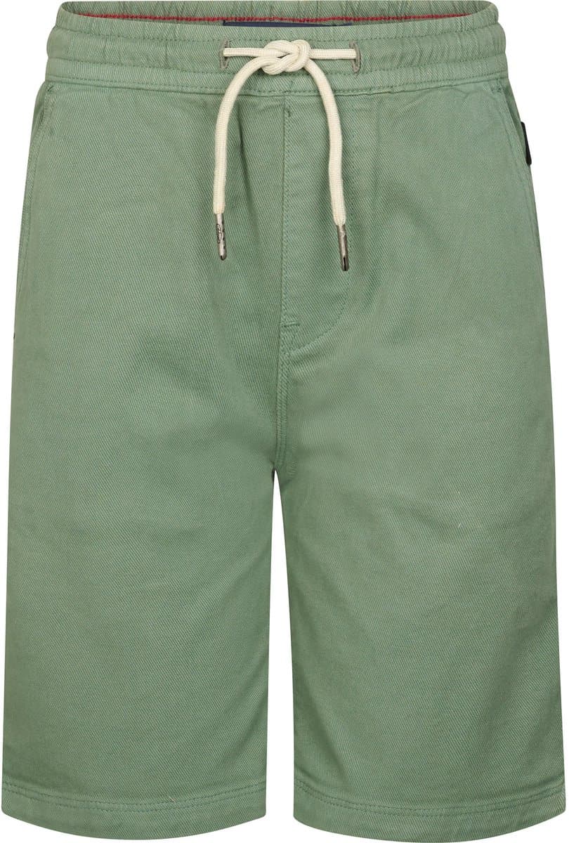Petrol Industries - Jongens Chino short Sur - Groen - Maat 164