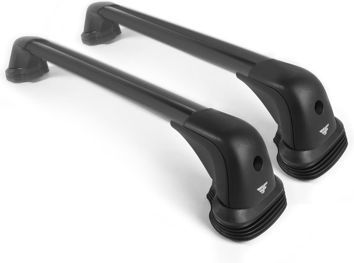 Dakdragers geschikt voor de BMW 1 serie F21 2012 t/m 2019 met fixpoints - Aluminium - Hoog laadvermogen 100kg - Wingbar Zwart - Merk Farad