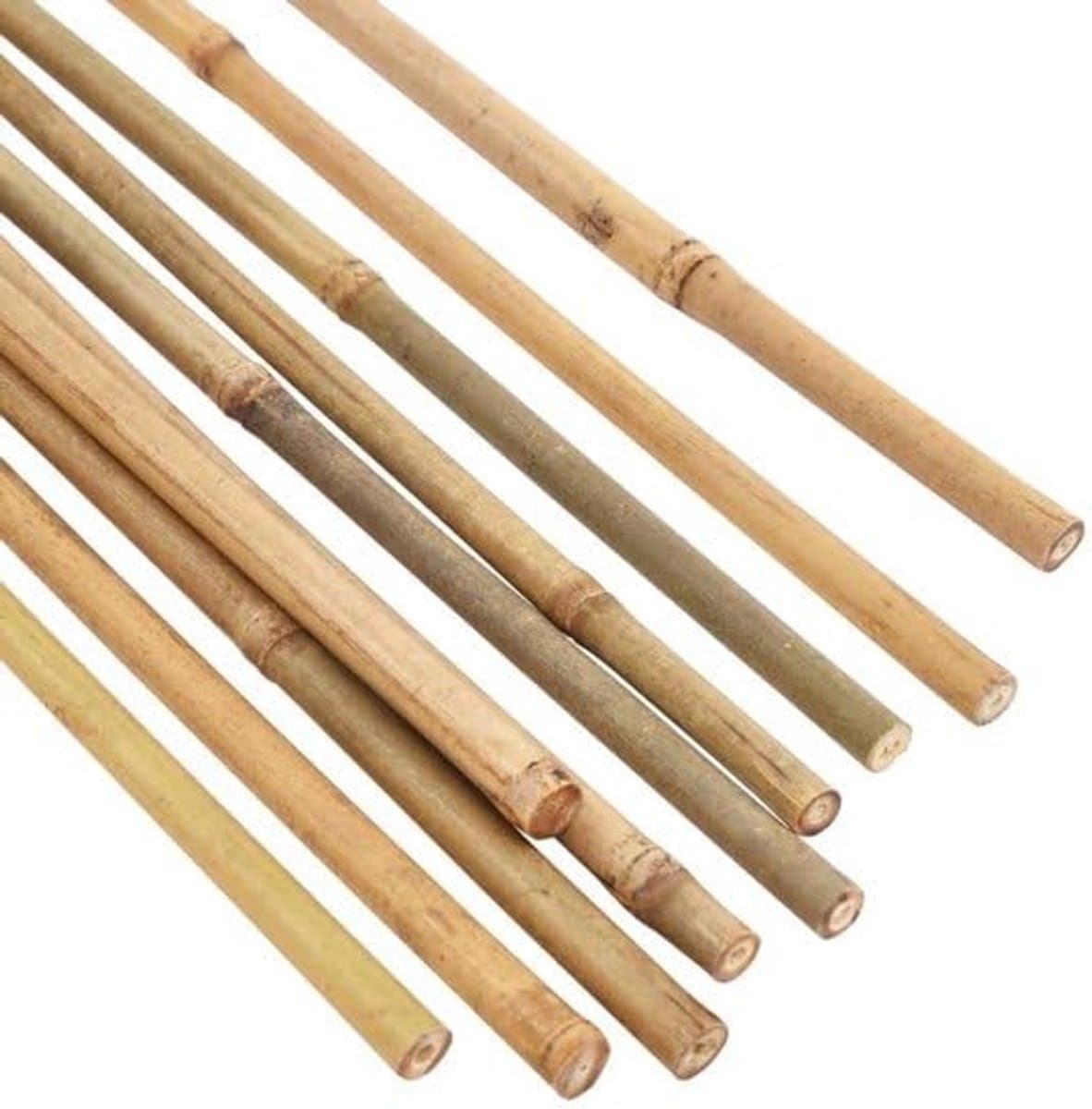 25 stuks 91 cm bamboestokken 10/12 mm