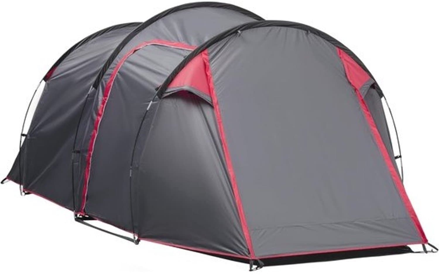 Tunnelkampeertent voor 2-3 personen - Ruim model met privacy en comfort